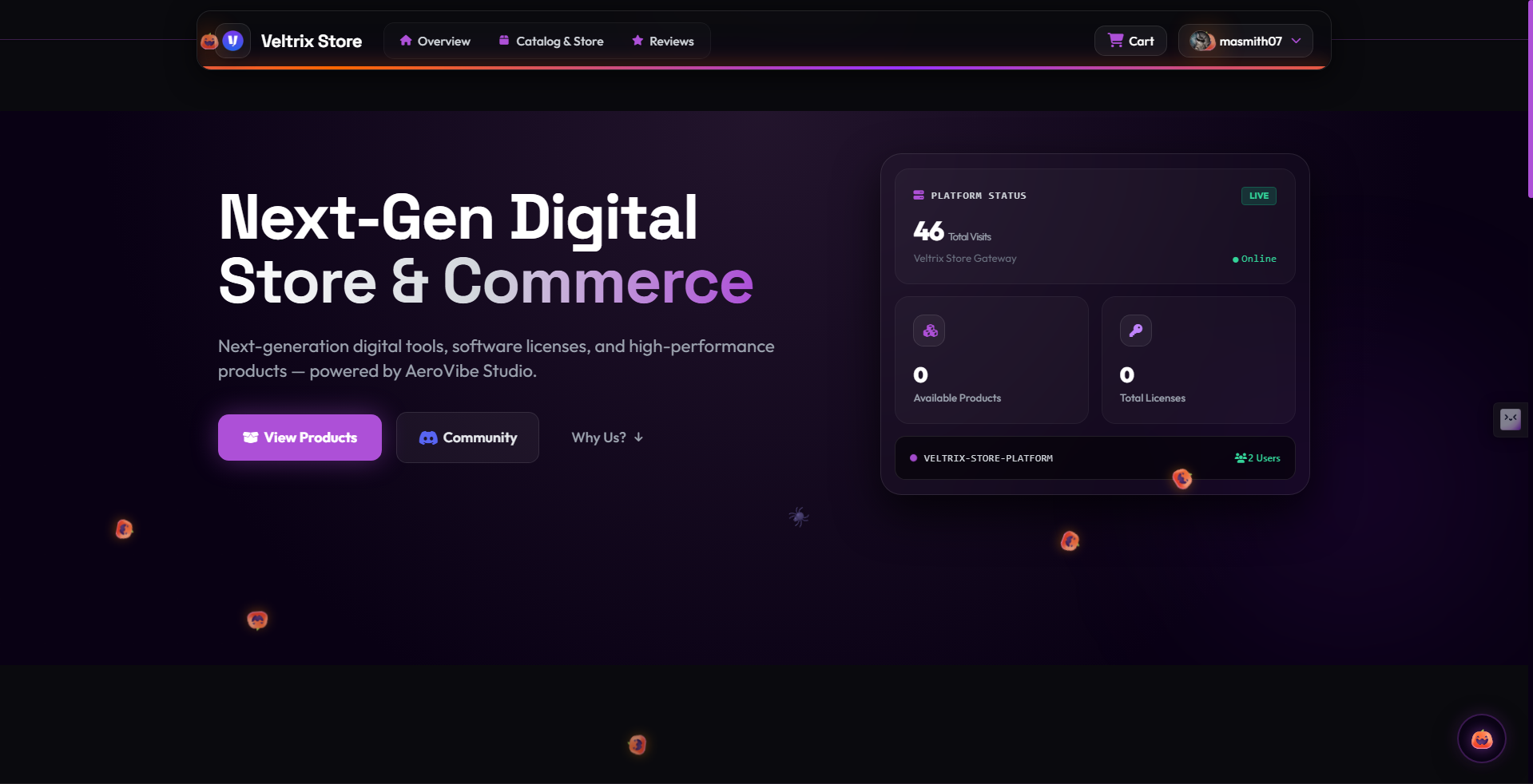 Veltrix-Website