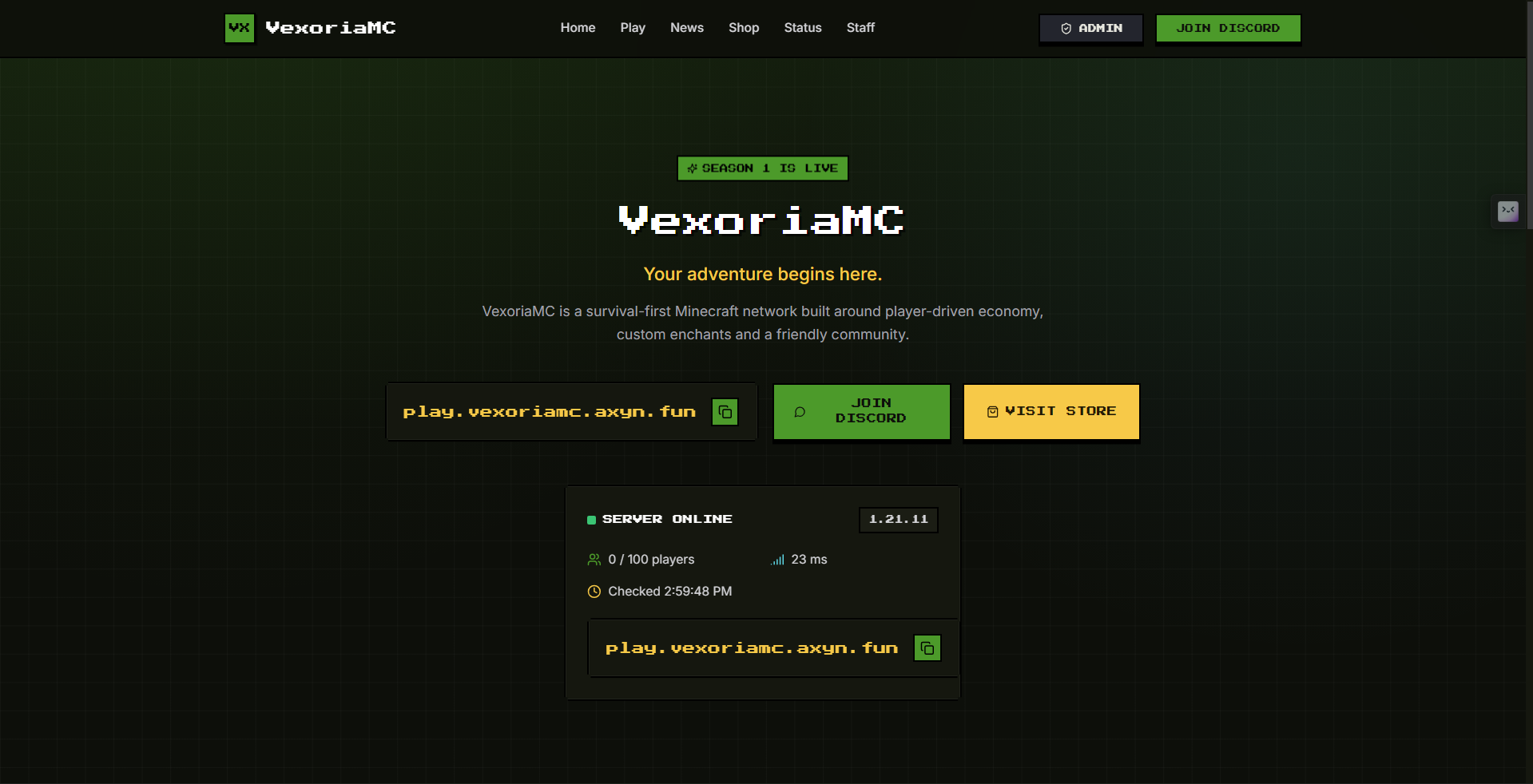 VexoriaMc
